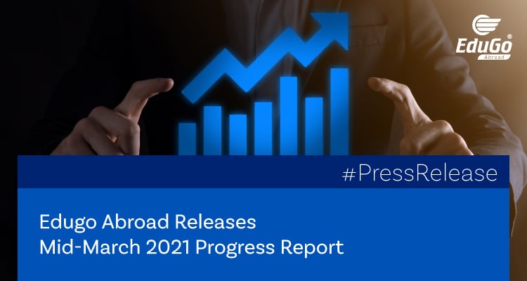 Edugo Abroad Releases Mid March 2021 Progress Report