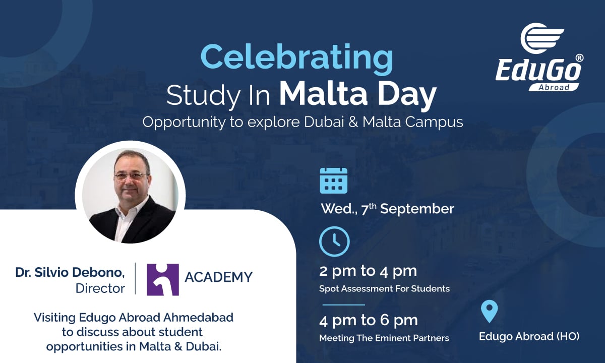 study in malta day event at edugo abroad